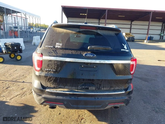 2018 Ford Explorer Limited with VIN 1FM5K7F85JGA98906, listed as a IAAI auction lot 41810426 with 162,429 mi miles. Bid and sale history available at carsss.com. Image 17.