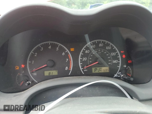 2010 Toyota Corolla with VIN 2T1BU4EE1AC293309, listed as a Copart auction lot 63703995 with 241,595 mi miles and Clean title. Bid and sale history available at DreamBid. Image 9.