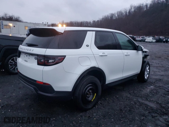 2023 Land Rover Discovery Sport S with VIN SALCJ2FX0PH321907, listed as a Copart auction lot 84893684 with 18,089 mi miles and Salvage Title. Bid and sale history available at carsss.com. Image 3.