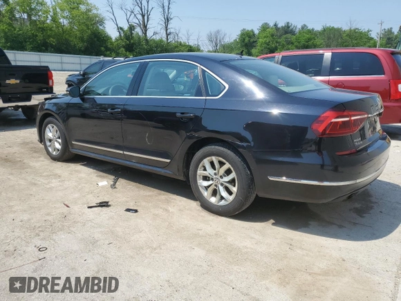 2017 Volkswagen Passat S z VIN 1VWAT7A38HC014720, wystawiony jako Copart lot #58744235 z przebiegiem 273 593 mil mil oraz Czysty tytuł • Clean title. Historia ofert i sprzedaży dostępna na DreamBid. Obrazek 2.