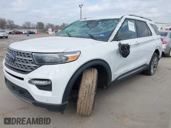 2022 Ford Explorer Limited with VIN 1FMSK7FH3NGA62124, listed as a IAAI auction lot 41534045 with 56,297 mi miles. Bid and sale history available at carsss.com. Image 17.