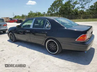 2001 Lexus LS 430 z VIN JTHBN30FX10008011, wystawiony jako Copart lot #57585145 z przebiegiem 218 263 mil mil oraz Czysty tytuł • Clean title. Historia ofert i sprzedaży dostępna na DreamBid. Obrazek 2.