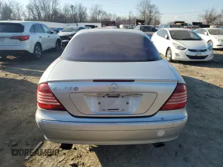 2003 Mercedes-Benz CL-Class 5.0L with VIN WDBPJ75J33A037367, listed as a Copart auction lot 46925185 with 274,859 mi miles and Salvage Title. Bid and sale history available at carsss.com. Image 6.
