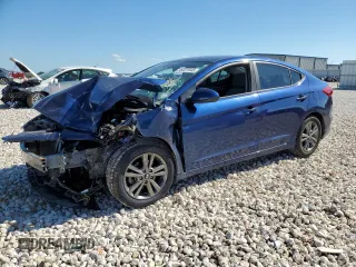 2017 Hyundai Elantra SE with VIN 5NPD84LF0HH036450, listed as a Copart auction lot 56527945 with Not provided miles and Salvage title. Bid and sale history available at DreamBid. Image 1.
