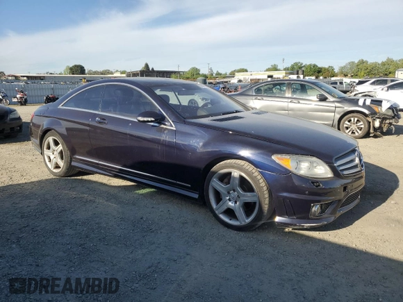 2008 Mercedes-Benz CL-Class V8 with VIN WDDEJ71XX8A010943, listed as a Copart auction lot 52881155 with 97,371 mi miles and Clean Title. Bid and sale history available at carsss.com. Image 4.