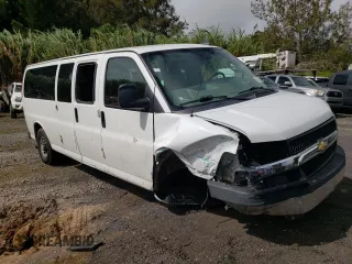 2020 Chevrolet Express Passenger LT z VIN 1GAZGPFG7L1152333, wystawiony jako Copart lot #74822484 z przebiegiem Nie podano mil oraz Czysty tytuł • Clean title. Historia ofert i sprzedaży dostępna na DreamBid. Obrazek 4.
