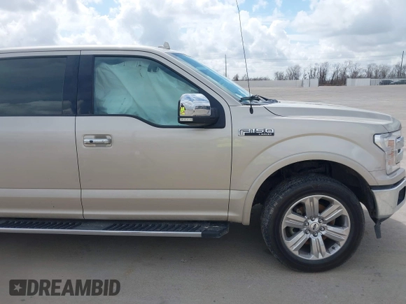 2018 Ford F-150 XL with VIN 1FTEW1E57JKC06727, listed as a IAAI auction lot 41683692 with 125,556 mi miles and . Bid and sale history available at DreamBid. Image 13.