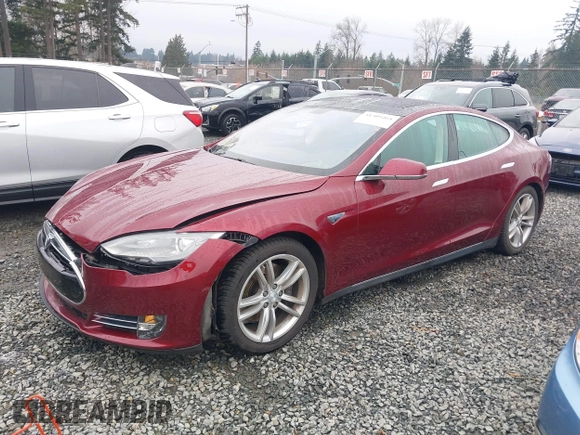 2012 Tesla Model S Performance with VIN 5YJSA1DP3CFS00394, listed as a IAAI auction lot 41309464 with 91,561 mi miles and . Bid and sale history available at DreamBid. Image 19.