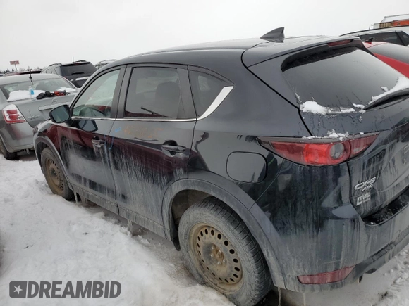 2019 Mazda CX-5 Sport with VIN JM3KFBBL4K0606504, listed as a Copart auction lot 46343035 with 150,942 mi miles and Salvage Title. Bid and sale history available at DreamBid. Image 2.