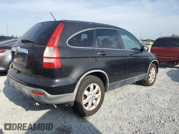 2007 Honda CR-V EX with VIN JHLRE38517C063081, listed as a Copart auction lot 55256425 with 155,281 mi miles and Clean Title. Bid and sale history available at carsss.com. Image 3.