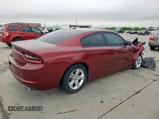 2020 Dodge Charger SXT with VIN 2C3CDXBG7LH117065, listed as a Copart auction lot 51527815 with Not Provided miles and Salvage Title. Bid and sale history available at DreamBid. Image 3.