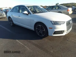 2019 Audi A4 Premium z VIN WAUGMAF46KN012434, wystawiony jako IAAI lot #35581107 z przebiegiem Nie podano mil oraz . Historia ofert i sprzedaży dostępna na DreamBid. Obrazek 1.