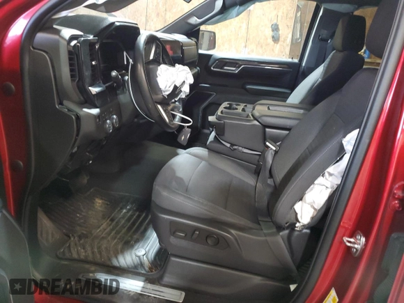 2023 Chevrolet Silverado 1500 RST with VIN 1GCUDEED4PZ152559, listed as a Copart auction lot 50621785 with 35,533 mi miles and Salvage Title. Bid and sale history available at DreamBid. Image 7.