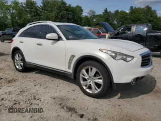 2012 Infiniti FX with VIN JN8AS1MW3CM155176, listed as a Copart auction lot 58963955 with 163,467 mi miles and Clean title. Bid and sale history available at DreamBid. Image 4.