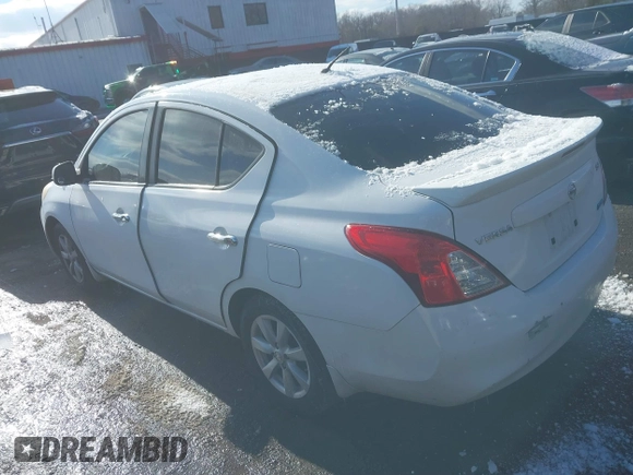 2013 Nissan Versa SV with VIN 3N1CN7AP8DL840350, listed as a IAAI auction lot 41366421 with 145,781 mi miles and . Bid and sale history available at DreamBid. Image 3.