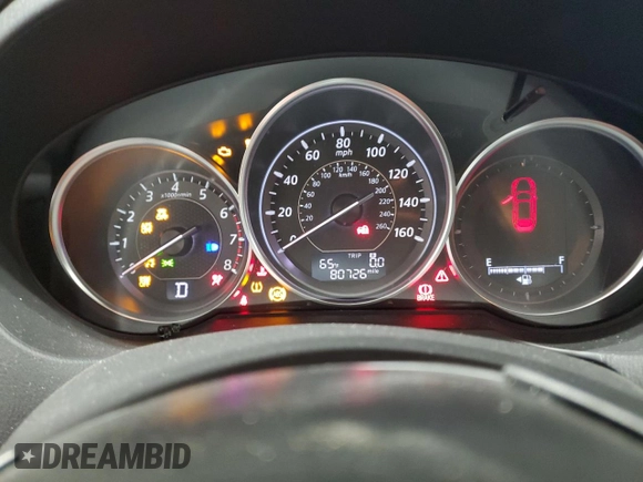 2014 Mazda 6 i Grand Touring with VIN JM1GJ1W6XE1115073, listed as a Copart auction lot 54361325 with 80,726 mi miles and Salvage Title. Bid and sale history available at carsss.com. Image 9.