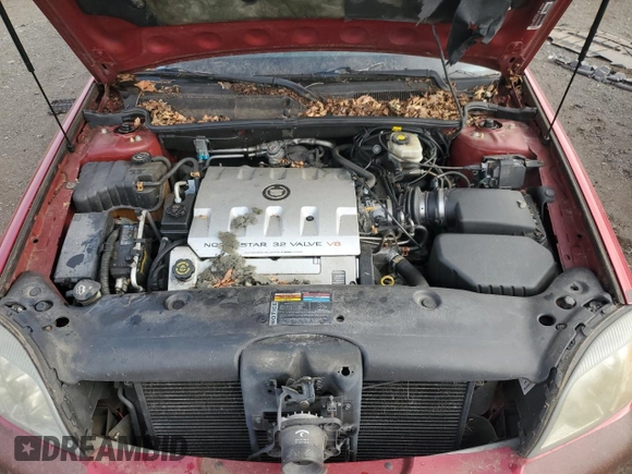 2002 Cadillac DeVille DTS with VIN 1G6KF57952U185198, listed as a Copart auction lot 82603374 with 133,290 mi miles and Non Repairable. Bid and sale history available at carsss.com. Image 11.