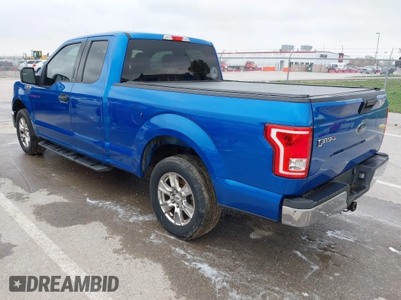 2015 Ford F-150 XL with VIN 1FTEX1C82FKD57797, listed as a IAAI auction lot 41986388 with 197,434 mi miles and . Bid and sale history available at DreamBid. Image 3.