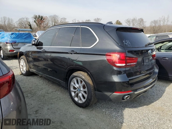 2015 BMW X5 xDrive35d with VIN 5UXKS4C59F0J99171, listed as a Copart auction lot 49256705 with 0 mi miles and Clean Title. Bid and sale history available at carsss.com. Image 2.