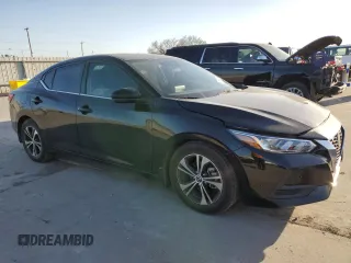 2020 Nissan Sentra SV with VIN 3N1AB8CV0LY213158, listed as a Copart auction lot 49548475 with 69,953 mi miles and Salvage Title. Bid and sale history available at carsss.com. Image 4.