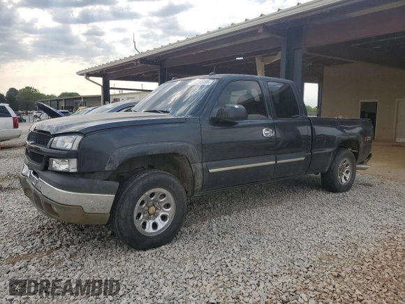 2005 Chevrolet Silverado 1500 Z71 with VIN 1GCEK19B35E125286, listed as a Copart auction lot 52645185 with Not Provided miles and Salvage Title. Bid and sale history available at DreamBid. Image 1.