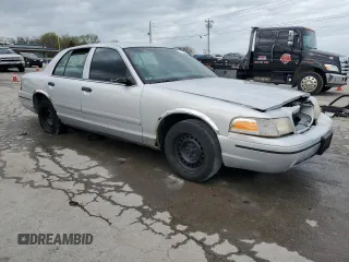 2000 Ford Crown Victoria Police Police Interceptor with VIN 2FAFP71W5YX167880, listed as a Copart auction lot 51815355 with 207,868 mi miles and Salvage Title. Bid and sale history available at carsss.com. Image 4.