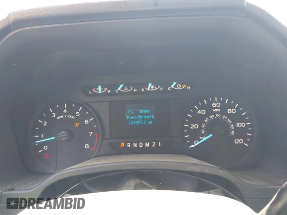 2018 Ford F-150 XL with VIN 1FTEX1CB5JFE55932, listed as a IAAI auction lot 42298917 with 143,923 mi miles and . Bid and sale history available at DreamBid. Image 7.
