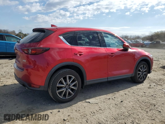 2018 Mazda CX-5 Grand Touring with VIN JM3KFBDM2J0373422, listed as a Copart auction lot 50314625 with 47,081 mi miles and Salvage Title. Bid and sale history available at carsss.com. Image 3.