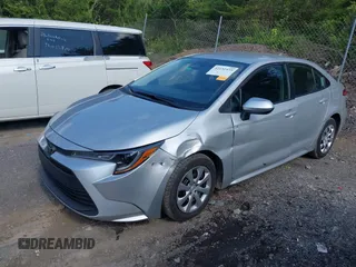 2023 Toyota Corolla LE with VIN 5YFB4MDE0PP065523, listed as a IAAI auction lot 42152439 with 39,679 mi miles. Bid and sale history available at carsss.com. Image 6.