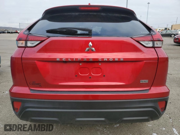 2024 Mitsubishi Eclipse Cross LE with VIN JA4ATVAA7RZ066158, listed as a Copart auction lot 83228454 with 8,215 mi miles and Clean title. Bid and sale history available at DreamBid. Image 6.