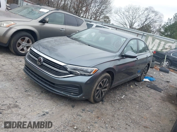 2023 Volkswagen Jetta S с VIN 3VW5M7BU6PM052577, выставлен на аукционе IAAI как лот 41379501 с пробегом 36 150 миль миль и . История ставок и продаж доступна на DreamBid. Изображение 17.