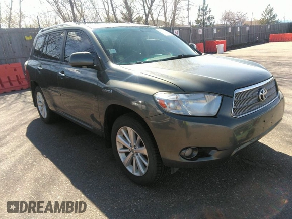 2008 Toyota Highlander Limited z VIN JTEEW44A382021418, wystawiony jako IAAI lot #41939960 z przebiegiem 408 806 mil mil oraz . Historia ofert i sprzedaży dostępna na DreamBid. Obrazek 1.