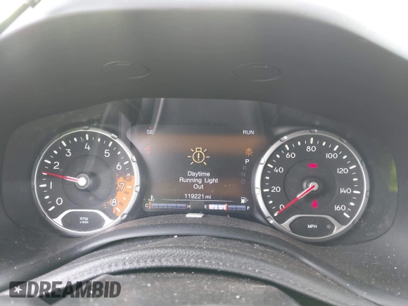 2017 Jeep Renegade Trailhawk with VIN ZACCJBCB4HPF39469, listed as a IAAI auction lot 42503660 with 119,221 mi miles and . Bid and sale history available at DreamBid. Image 7.