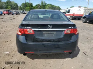 2011 Acura TSX with VIN JH4CU2F69BC015895, listed as a Copart auction lot 57551225 with 136,859 mi miles and Salvage title. Bid and sale history available at DreamBid. Image 6.