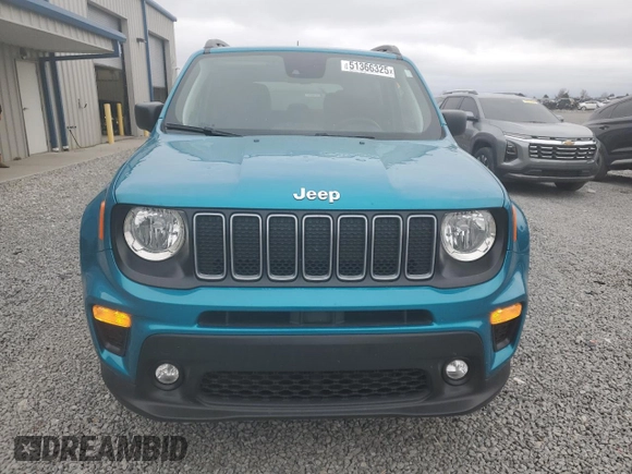 2022 Jeep Renegade Latitude с VIN ZACNJDB16NPN60586, выставлен на аукционе Copart как лот 51366325 с пробегом 37 435 миль миль и Списание • Salvage title. История ставок и продаж доступна на DreamBid. Изображение 5.