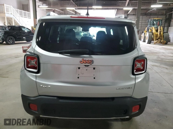 2015 Jeep Renegade Limited z VIN ZACCJBDT2FPB28527, wystawiony jako Copart lot #56990745 z przebiegiem 135 726 mil mil oraz Szkoda całkowita • Salvage title. Historia ofert i sprzedaży dostępna na DreamBid. Obrazek 6.