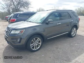 2016 Ford Explorer Limited with VIN 1FM5K8F89GGA06436, listed as a IAAI auction lot 42098933 with 215,526 mi miles. Bid and sale history available at carsss.com. Image 2.