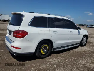 2017 Mercedes-Benz GLS 450 with VIN 4JGDF6EE1HA801612, listed as a Copart auction lot 50320455 with 128,542 mi miles and Clean Title. Bid and sale history available at DreamBid. Image 3.