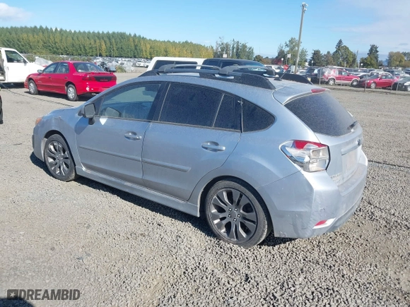 2013 Subaru Impreza Wagon 2.0i Sport Premium with VIN JF1GPAL62D2808219, listed as a IAAI auction lot 40585111 with 97,653 mi miles. Bid and sale history available at carsss.com. Image 3.