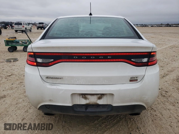 2013 Dodge Dart SXT with VIN 1C3CDFBH4DD343887, listed as a Copart auction lot 45023105 with 152,961 mi miles and Salvage Title. Bid and sale history available at carsss.com. Image 6.