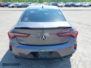2022 Acura TLX w/A-Spec Package with VIN 19UUB5F55NA002177, listed as a IAAI auction lot 41208723 with 58,795 mi miles. Bid and sale history available at carsss.com. Image 16.
