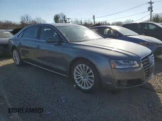 2015 Audi A8 4.0T с VIN WAU32AFD7FN039765, выставлен на аукционе Copart как лот 47642605 с пробегом 85 002 миль миль и Списание • Salvage title. История ставок и продаж доступна на DreamBid. Изображение 4.