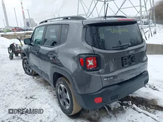 2017 Jeep Renegade Sport with VIN ZACCJBAB0HPG11643, listed as a IAAI auction lot 41604852 with 125,110 mi miles and . Bid and sale history available at carsss.com. Image 3.