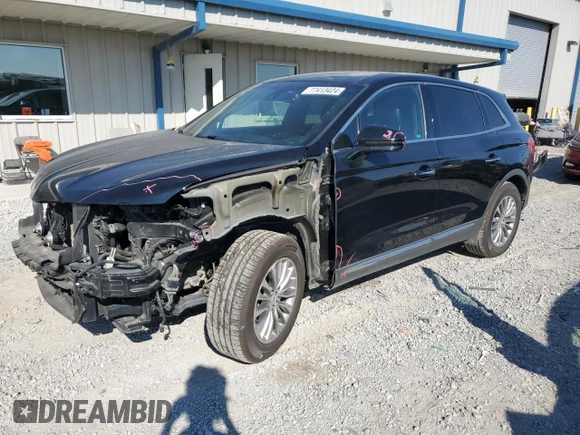 2018 Lincoln MKX Select with VIN 2LMPJ8KRXJBL31870, listed as a Copart auction lot 77413424 with 79,115 mi miles and Salvage Title. Bid and sale history available at carsss.com. Image 1.