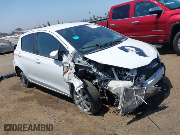 2015 Toyota Yaris L with VIN VNKKTUD36FA020789, listed as a IAAI auction lot 39904230 with 244,435 mi miles and . Bid and sale history available at DreamBid. Image 1.