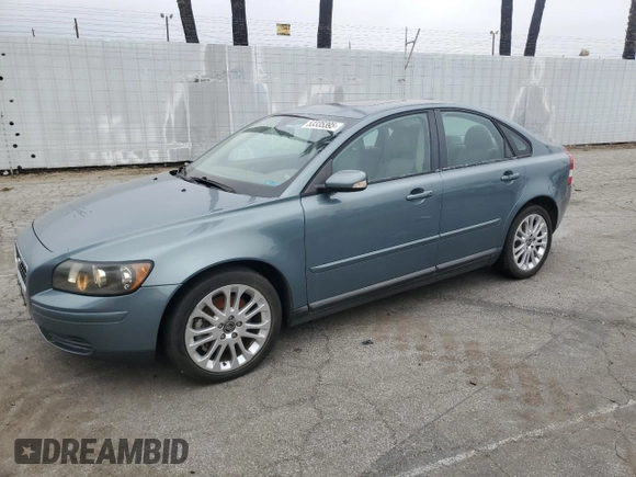2005 Volvo S40 with VIN YV1MS682752096140, listed as a Copart auction lot 53335395 with 53,514 mi miles and Clean Title. Bid and sale history available at carsss.com. Image 1.