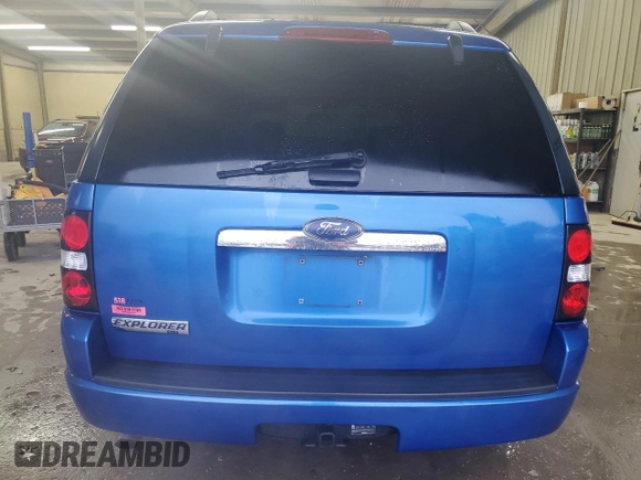 2010 Ford Explorer XLT with VIN 1FMEU6DEXAUA17428, listed as a Copart auction lot 52480495 with 177,218 mi miles and Salvage Title. Bid and sale history available at carsss.com. Image 6.