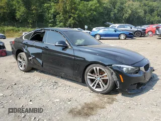2019 BMW 4 Series 430i xDrive with VIN WBA4J3C57KBL08312, listed as a Copart auction lot 69551784 with Not Provided miles and Salvage Title. Bid and sale history available at DreamBid. Image 4.