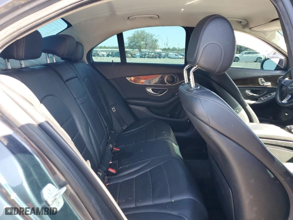 2015 Mercedes-Benz C-Class C 300 with VIN 55SWF4JB4FU087278, listed as a Copart auction lot 53405915 with 179,629 mi miles and Clean Title. Bid and sale history available at carsss.com. Image 10.