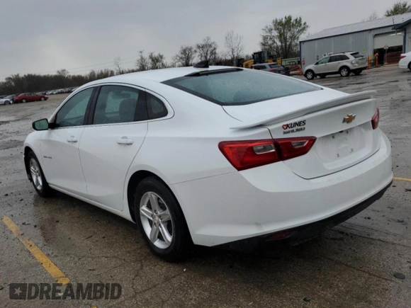 2022 Chevrolet Malibu LS with VIN 1G1ZB5ST2NF194601, listed as a Copart auction lot 51631345 with 43,440 mi miles and Salvage Title. Bid and sale history available at DreamBid. Image 2.